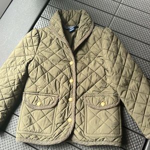 Girls Ralph Lauren Quilted Coat